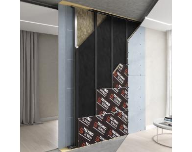 Premium M1 Partition Sound Insulation System (double frame)