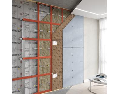 Standard P Wall Sound Insulation Frame System