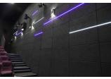 Acoustic treatment of the auditoriums in Rossiya movie theater