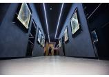 Ceiling and wall acoustic treatment in the shooting club