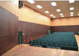 Installation of Belner and Soundec decorative acoustic panels in Yutaza Village Community Center