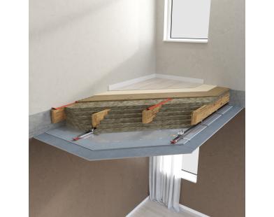 Basic 2 Sound Insulation Wooden Interfloor Overlapping