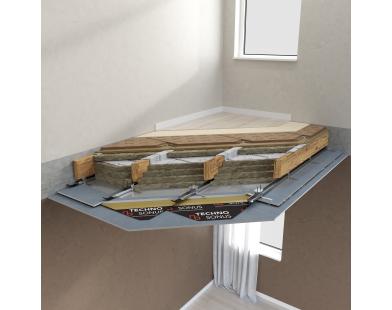 Premium 1 Sound Insulation Wooden Interfloor Overlapping