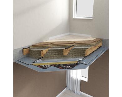 Premium 2 Sound Insulation Wooden Interfloor Overlapping