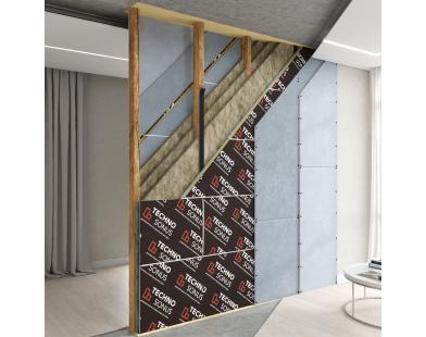 Premium 2 Sound Insulating Timber Interior Partition