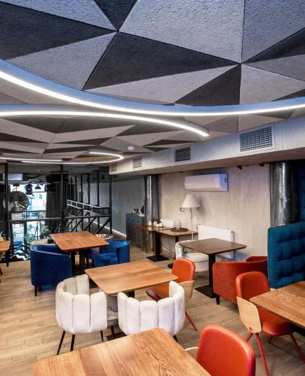 Acoustic Treatment of the Night Club Interior in Ufa