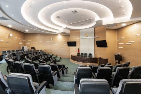 Acoustic treatment of courtrooms