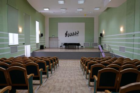 Concert hall in the Children’s Music School