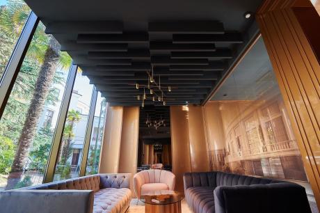 Improvement of Acoustics in the Meeting Rooms