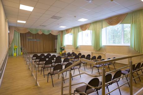 School assembly hall, Krasny Bor