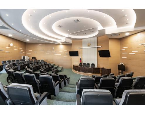 Acoustic treatment of courtrooms