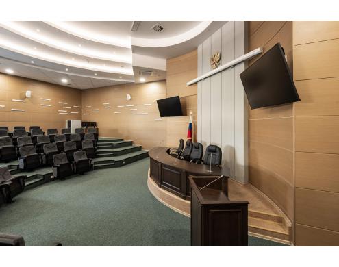 Acoustic treatment of courtrooms