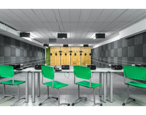 Acoustic Treatment of the Gym and the Children’s Shooting Range
