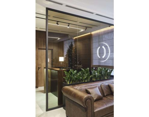 Acoustic treatment with Belner panels. Otkrytiye Bank
