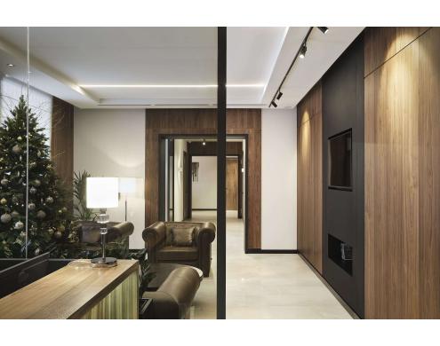 Acoustic treatment with Belner panels. Otkrytiye Bank