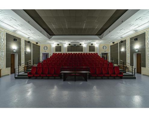 Acoustic Treatment of the Lecture and Cinema Hall in the Ukraina Movie Theater