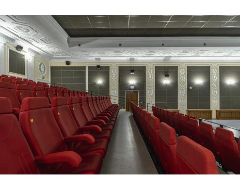 Acoustic Treatment of the Lecture and Cinema Hall in the Ukraina Movie Theater