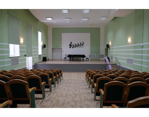 Concert hall in the Children’s Music School