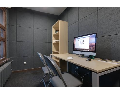 Installation of Soundec acoustic decorative panels in the School of Fyodor Bondarchuk