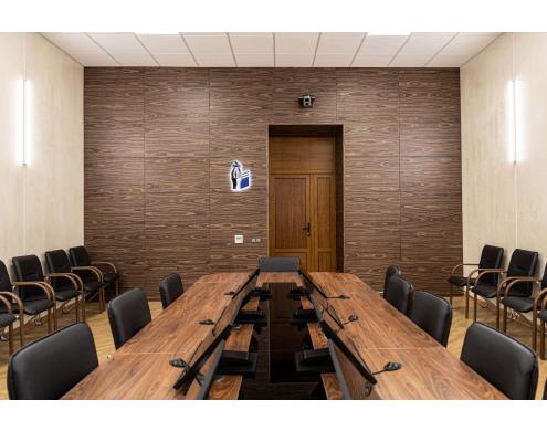 Sound insulation of the conference hall in Samara State Medical University