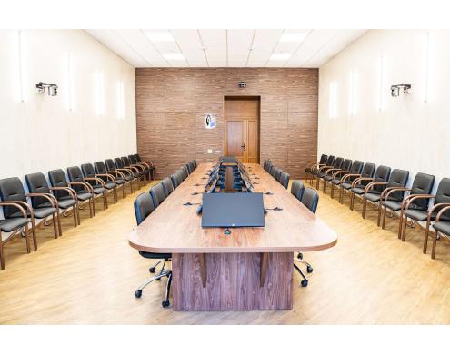Sound insulation of the conference hall in Samara State Medical University