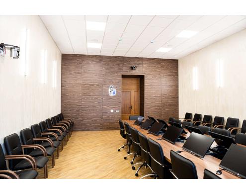 Sound insulation of the conference hall in Samara State Medical University