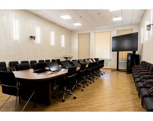 Sound insulation of the conference hall in Samara State Medical University