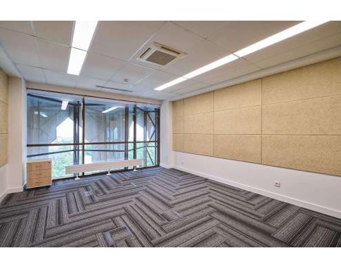 Sound insulation of the television station