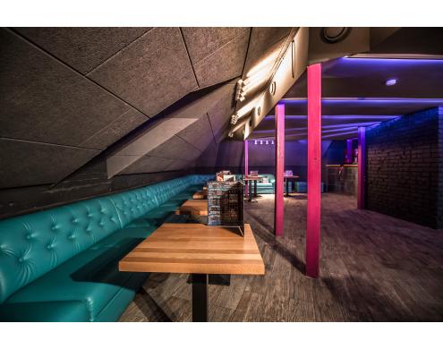 Soundproofing and acoustic treatment of Boodoopeople night club/music hall